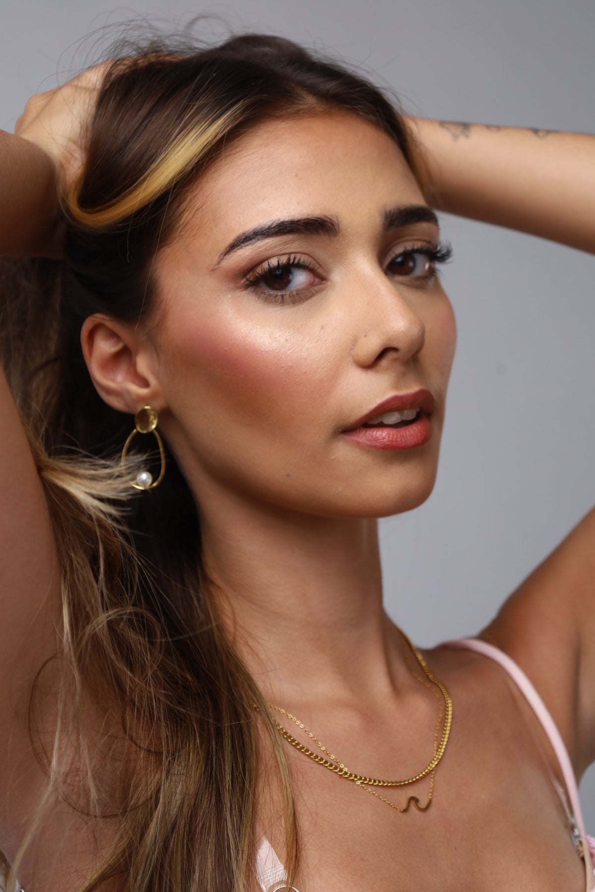 Colar Aço Inoxidável Dourado Simples