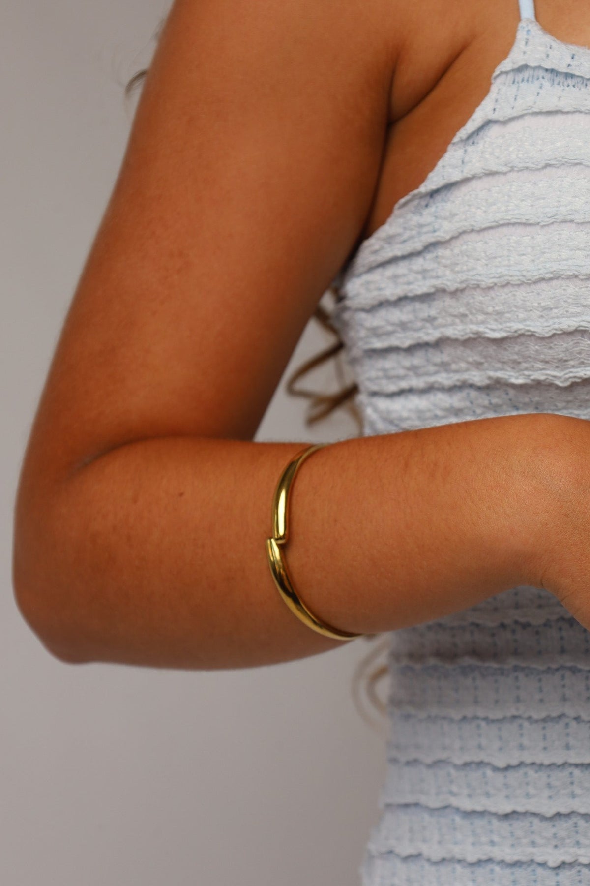 Pulseira Aço Inoxidável Dourada