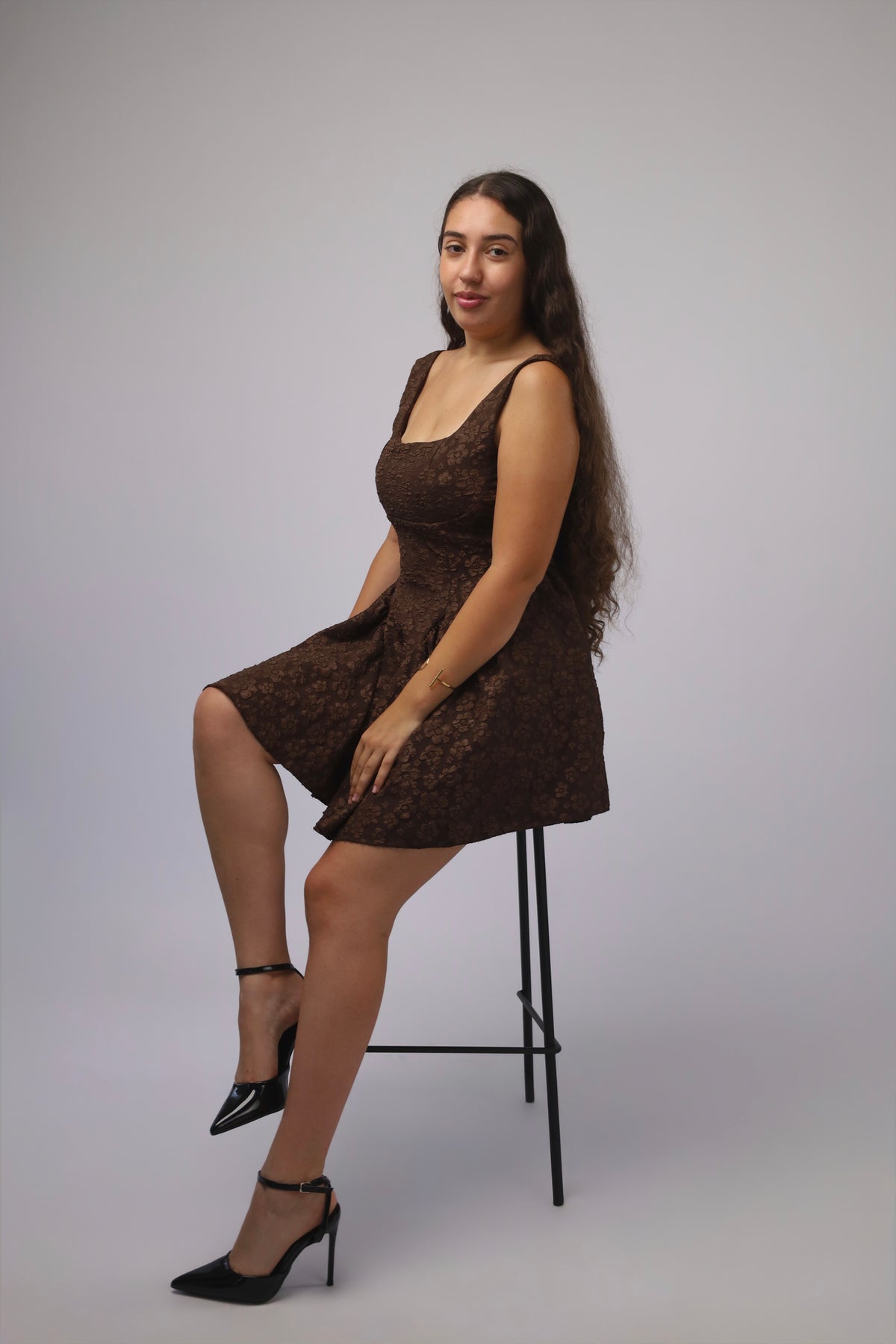 Vestido Castanho